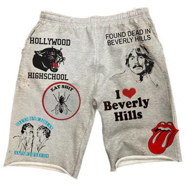 Amis Et Felurs Sketchbook Sweat Shorts
