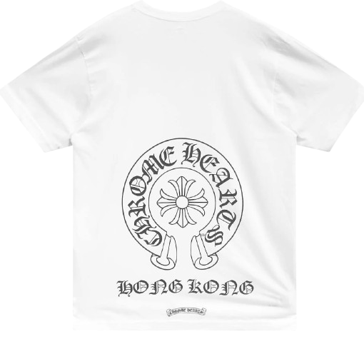 Chrome Hearts Hong Kong White Horseshoe Tee
