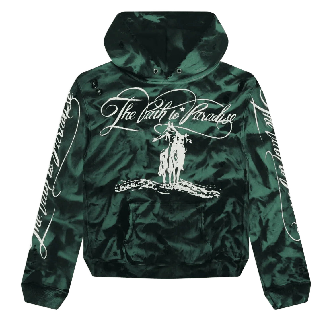 Hellstar Studios Green Marble Paradise Hoodie