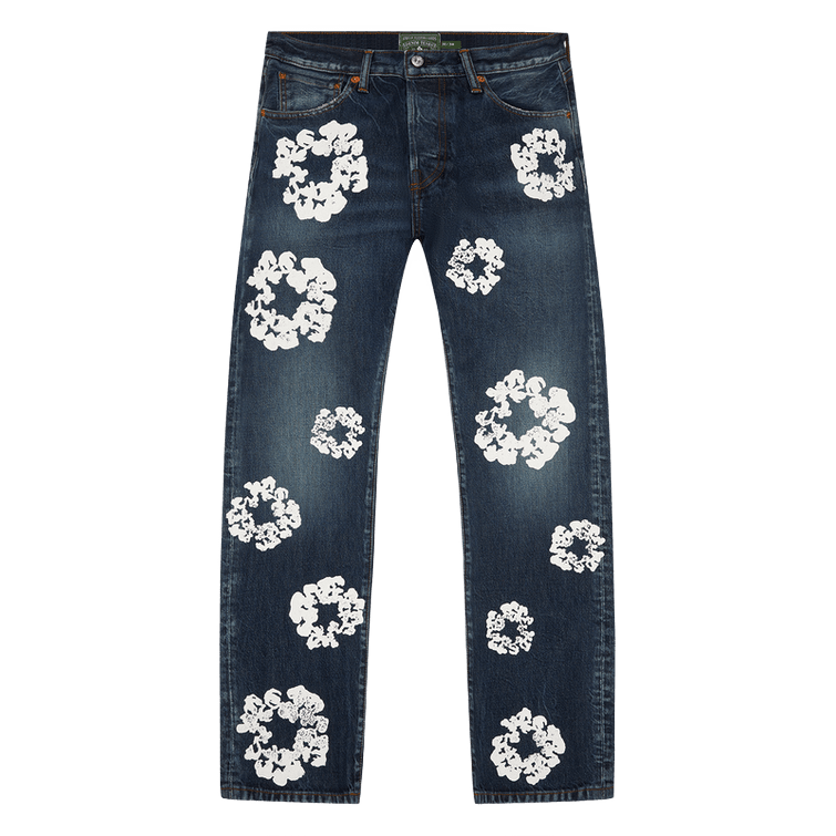 Denim Tears Cotton Wreath Jeans Dark Wash