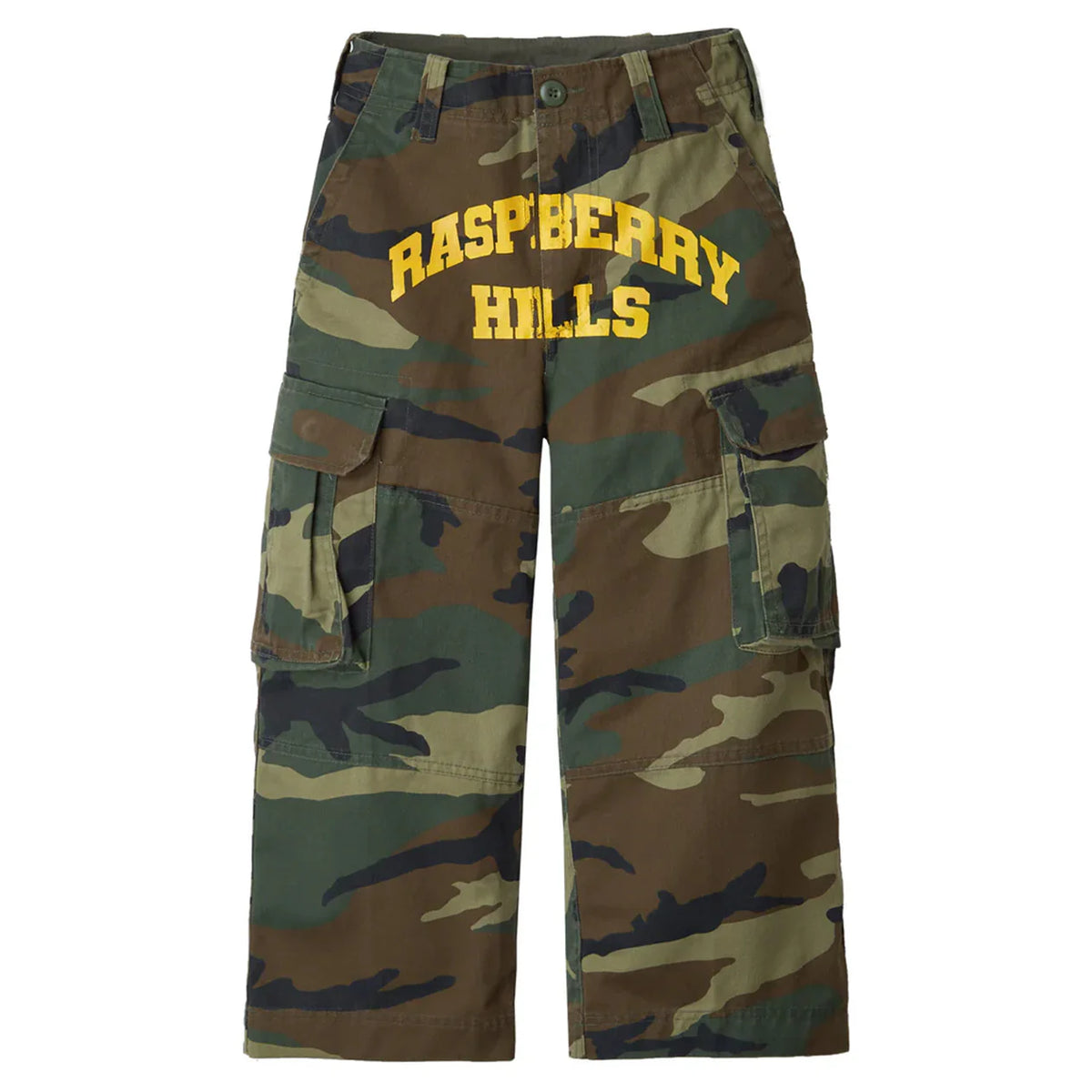 Raspberry Hills Camo Cargo Pants