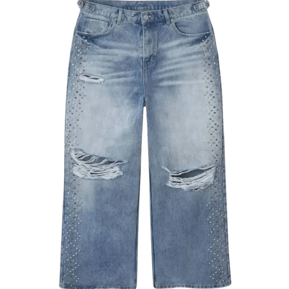 HMDD Crystal H-Star Jeans