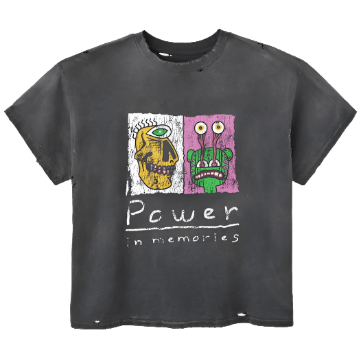 HMDD P.I.M. Monsters Black Tee