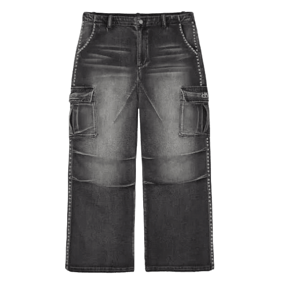 HMDDLA Studded Colossal Denim