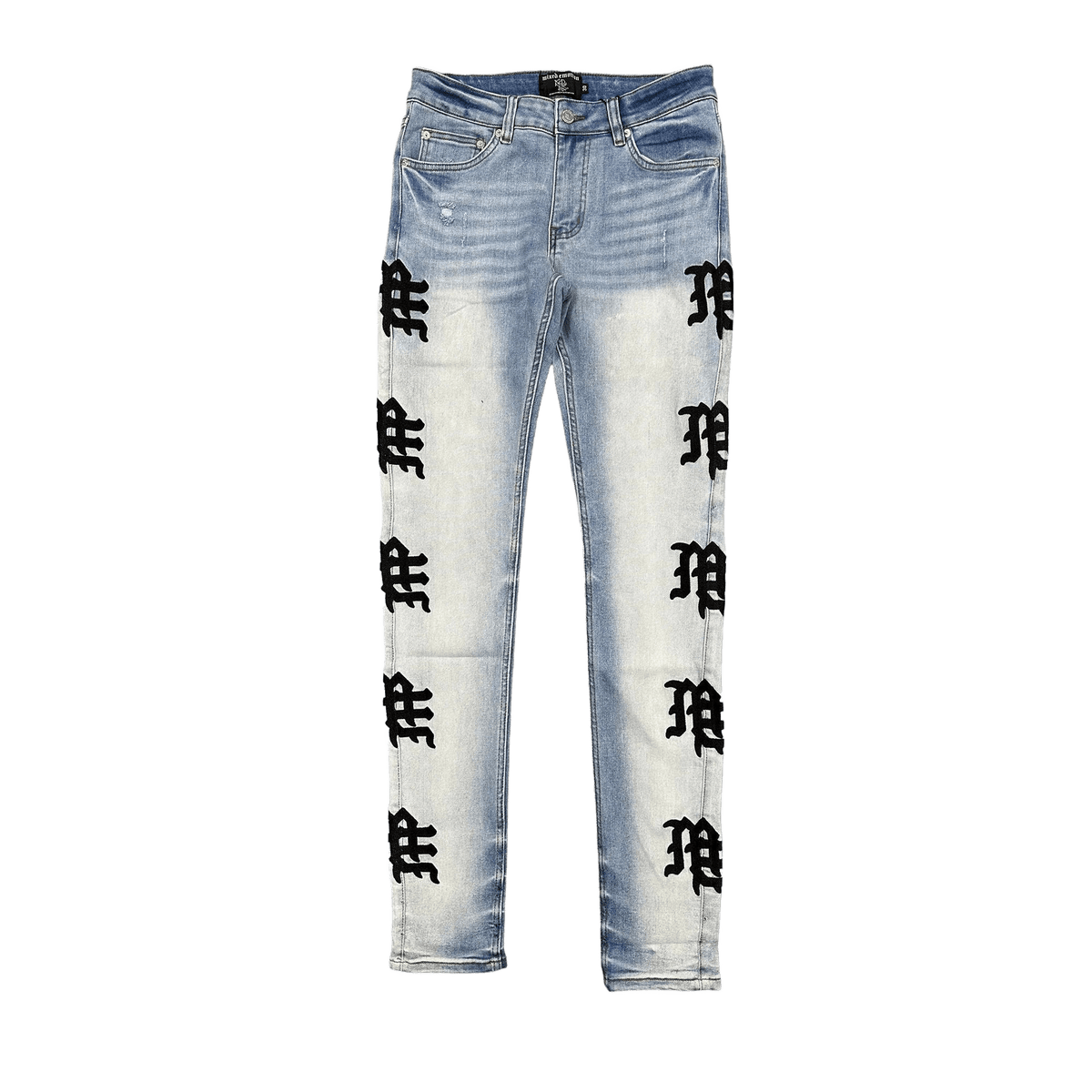 Mixed Emotion Jeans ME LOGO