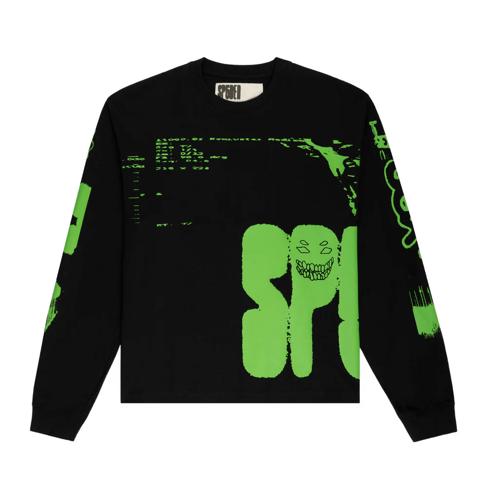 SP5DER X-Ray Black Long Sleeve