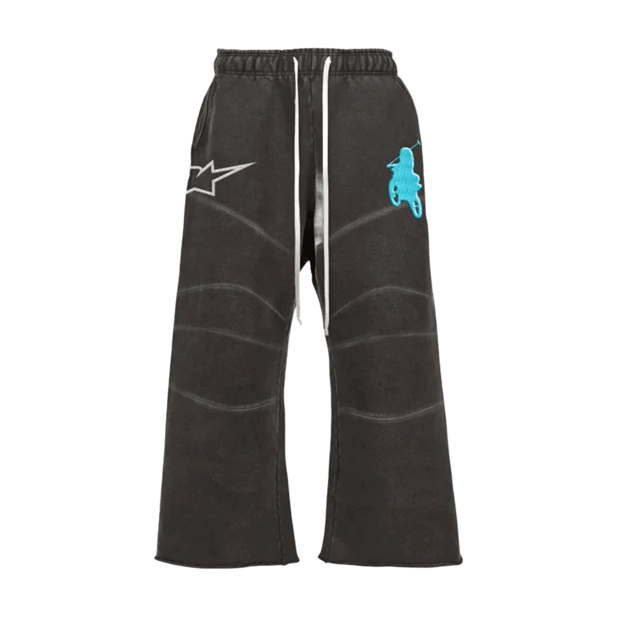 Triple Sevens Moto Sweatpants Black