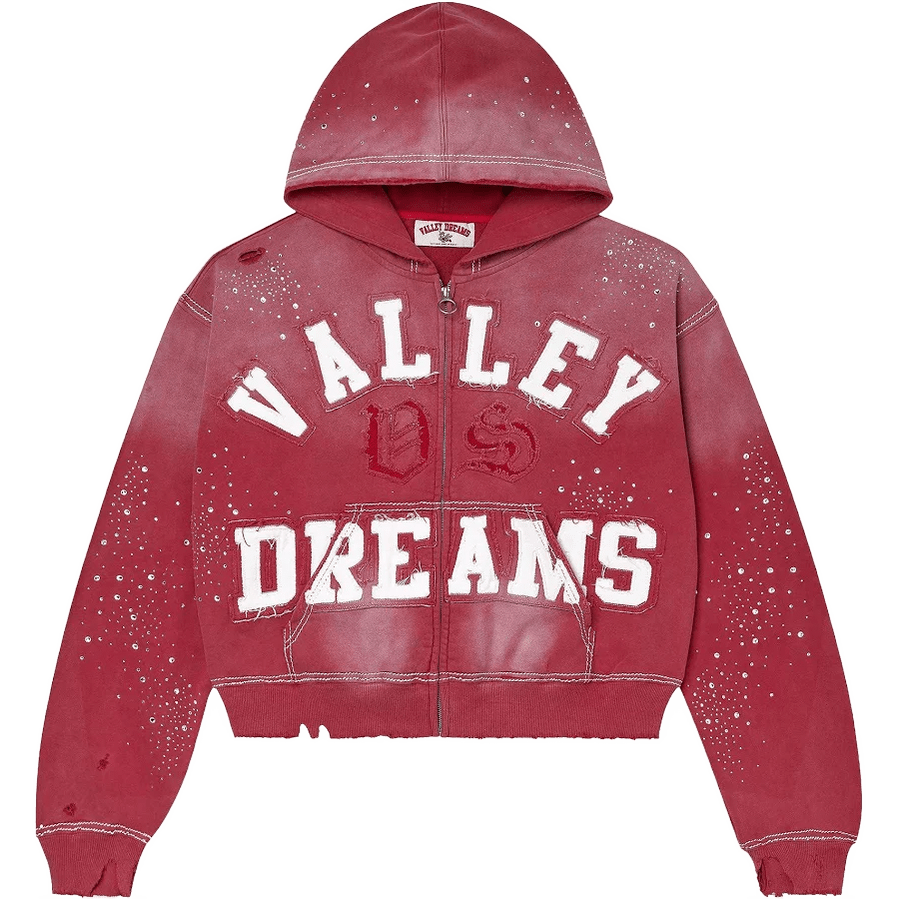Vale Forever Classico Zip Up Ruby