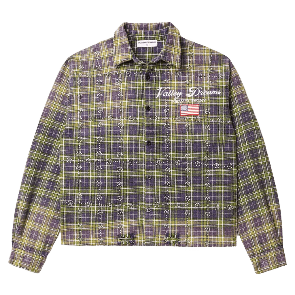 Vale Forever Toxic Flannel Green