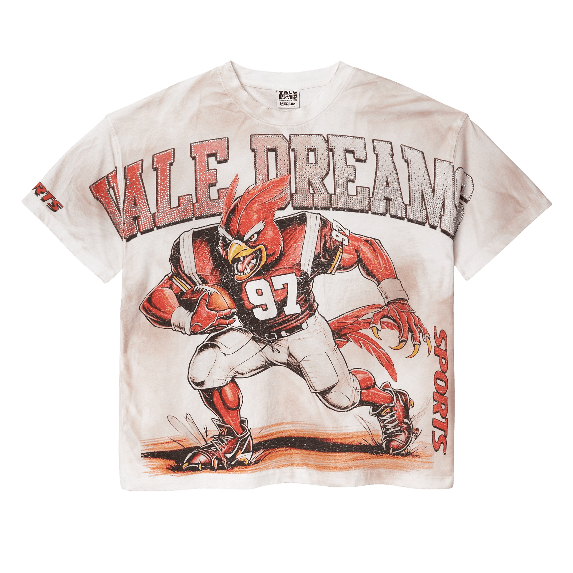 Vale Red Falcon Bling Tee