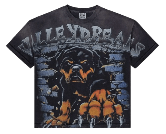 Vale Rottweiler Big Tee Black