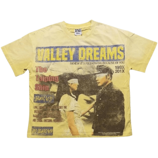 Vale The Cross Bling Tee Yellow
