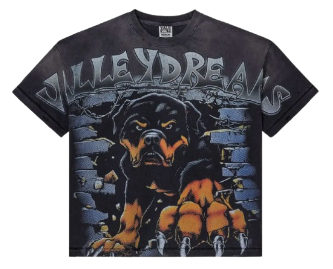 Vale Rottweiler Big Tee Black