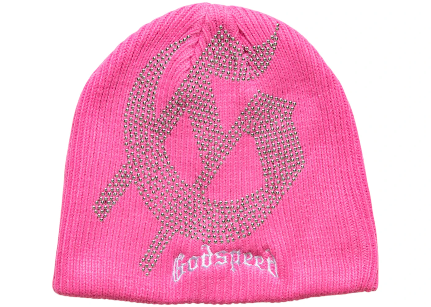 Godspeed Studded Beanie Pink