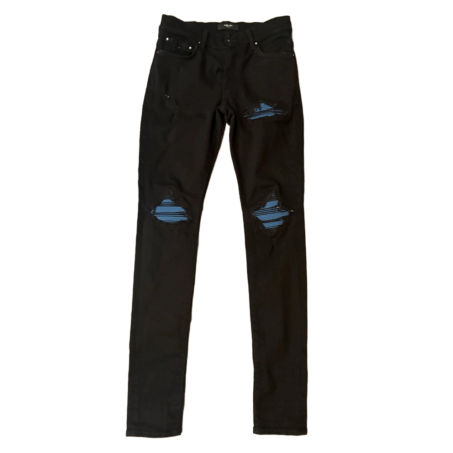 Amiri Black Blue MX1 Jeans