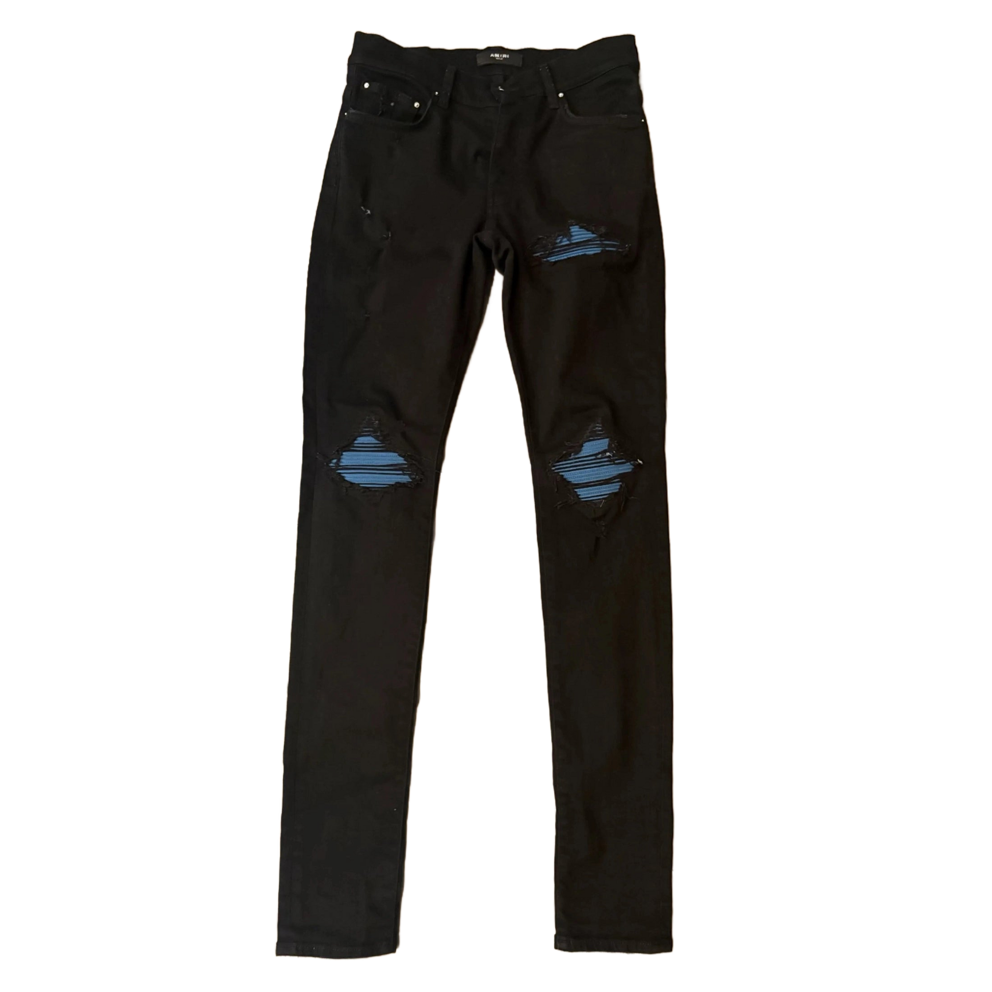 Amiri Black Blue MX1 Jeans