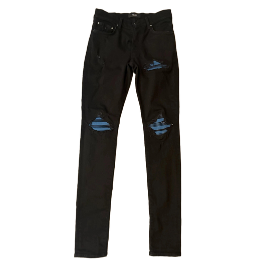 Amiri Black Blue MX1 Jeans