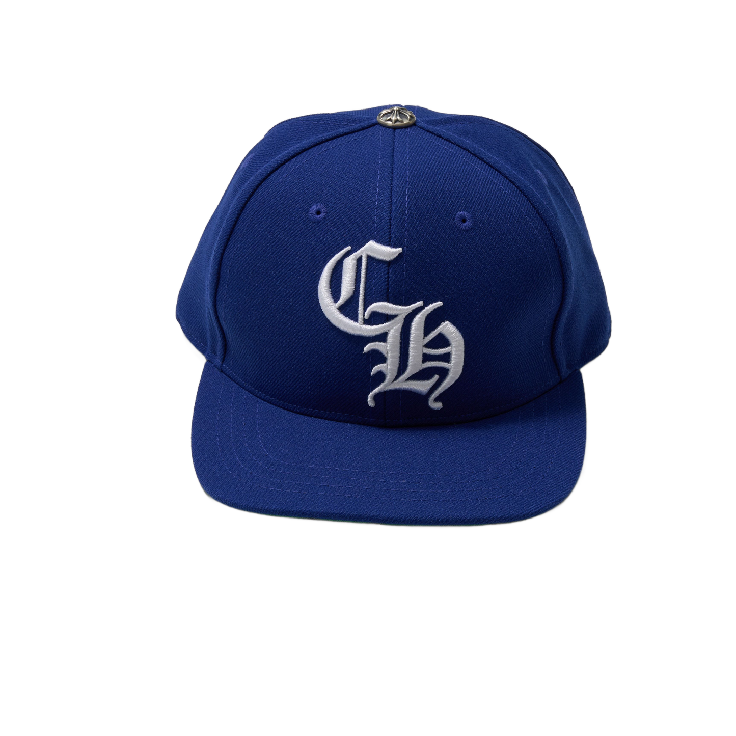 Chrome Hearts Blue/White 6 Panel Hat