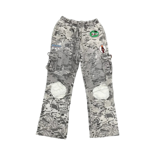 Triple Sevens 777 Camo Cargo Sweats