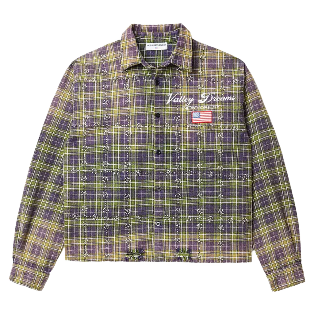 Vale Forever Toxic Flannel Green