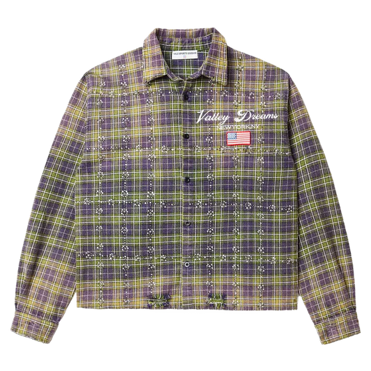 Vale Forever Toxic Flannel Green