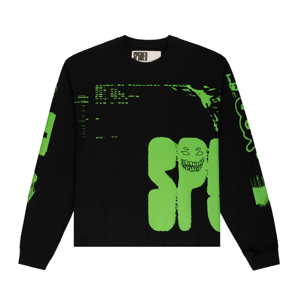 SP5DER X-Ray Black Long Sleeve