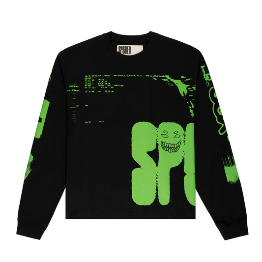 SP5DER X-Ray Black Long Sleeve