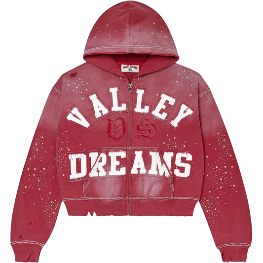 Vale Forever Classico Zip Up Ruby