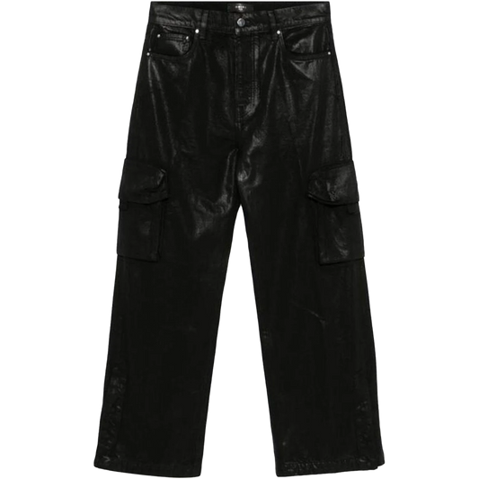 Amiri Wax M65 Baggy Cargo Pants 'Black'