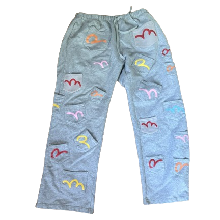 HMDD Multi Pocket Sweats Grey