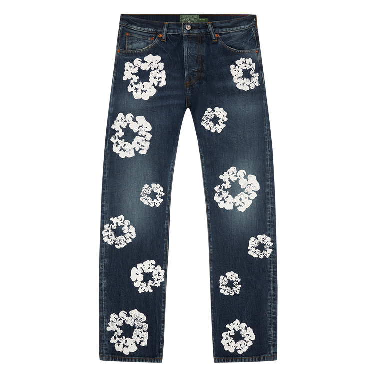 Denim Tears Cotton Wreath Jeans Dark Wash