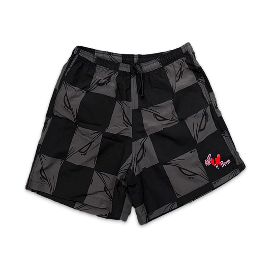Matty Boy 99 Eyes Nylon Shorts "Black/Grey"